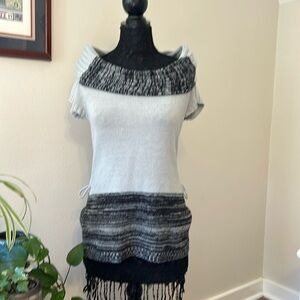 SUZIE IN THE CITY Cowl Neck Sweater